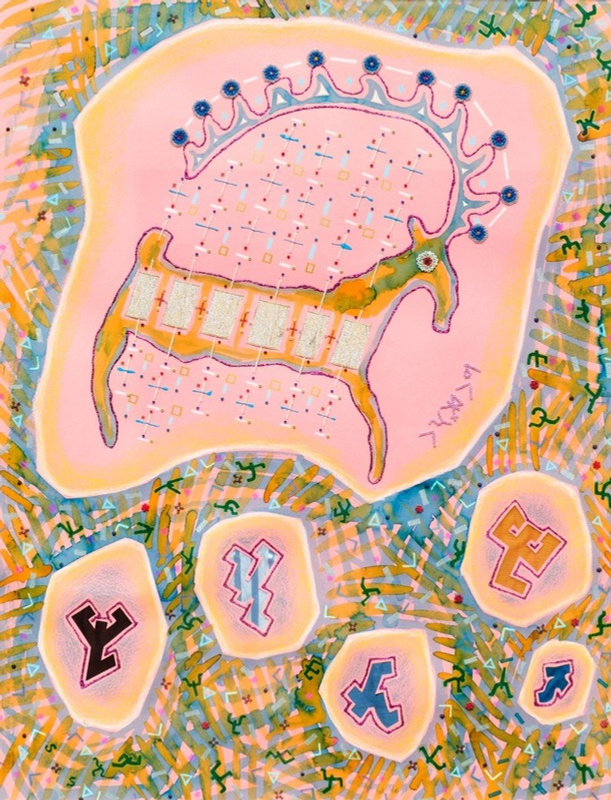 Aizhan Bekkulova — The constellation Gemini